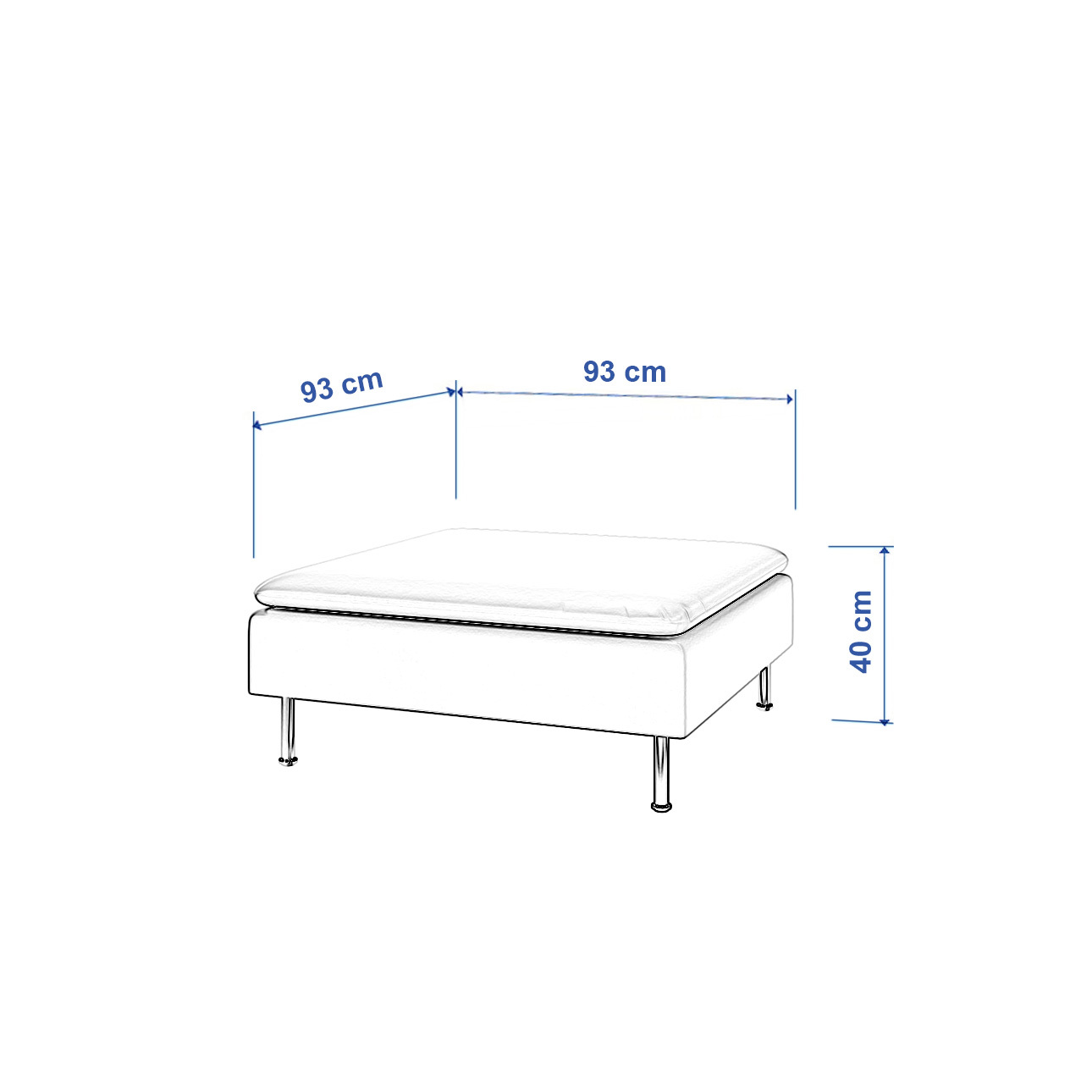 Pokrowiec na podnóżek Söderhamn