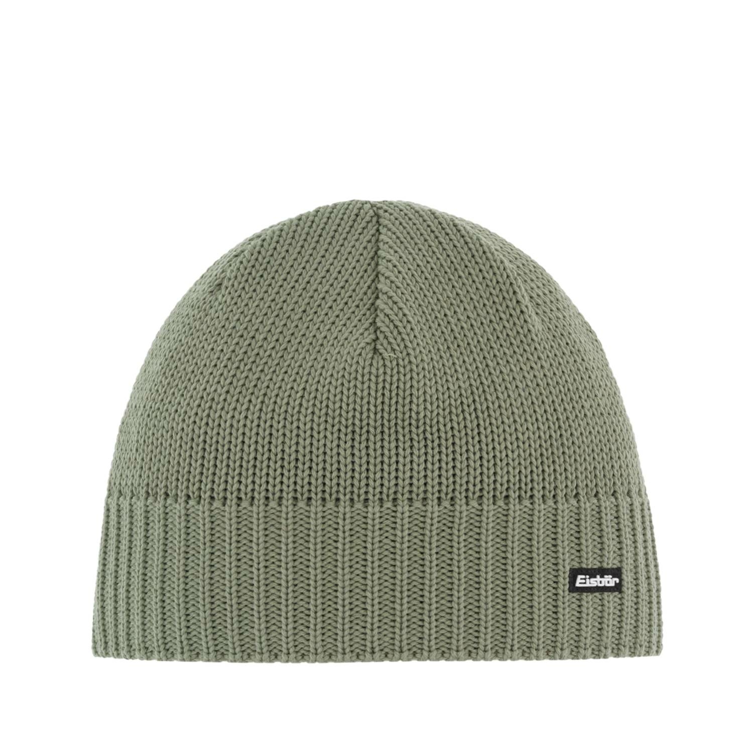 Czapka z wełną merino unisex Eisbar Trop MU light green - ONE SIZE