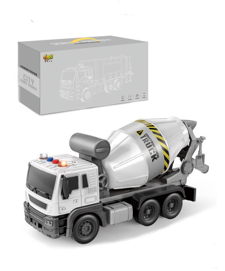 OBROTOWA BETONIARKA GRUSZKA DŹWIĘK ŚWIATŁA NIEBIESKA