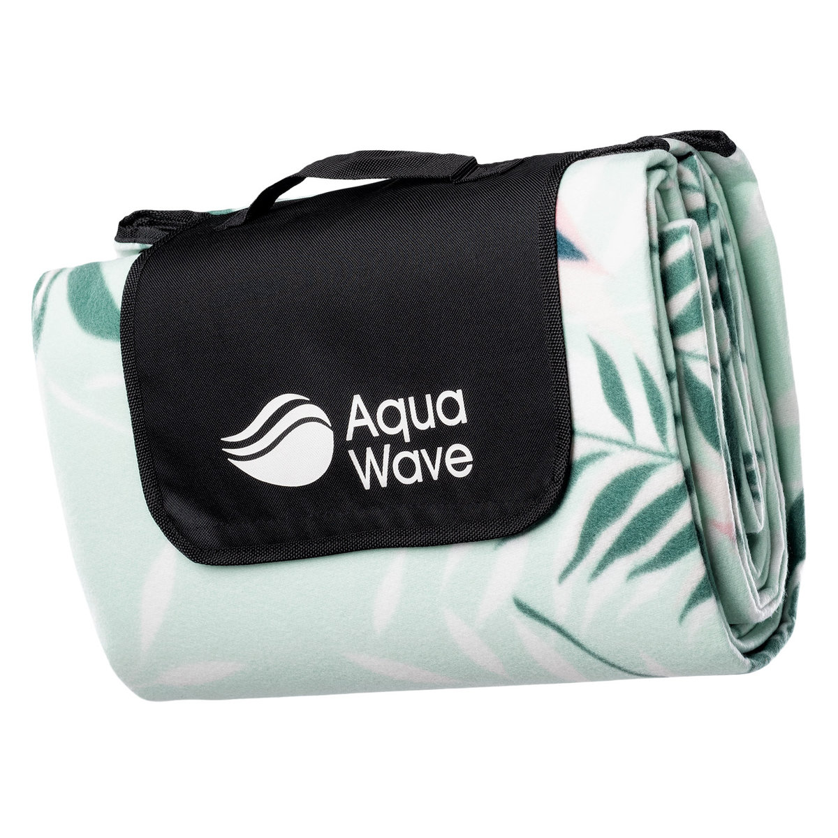 Aquawave Koc Piknikowy Z Nadrukiem Liści Salva (OS / Błękitny)