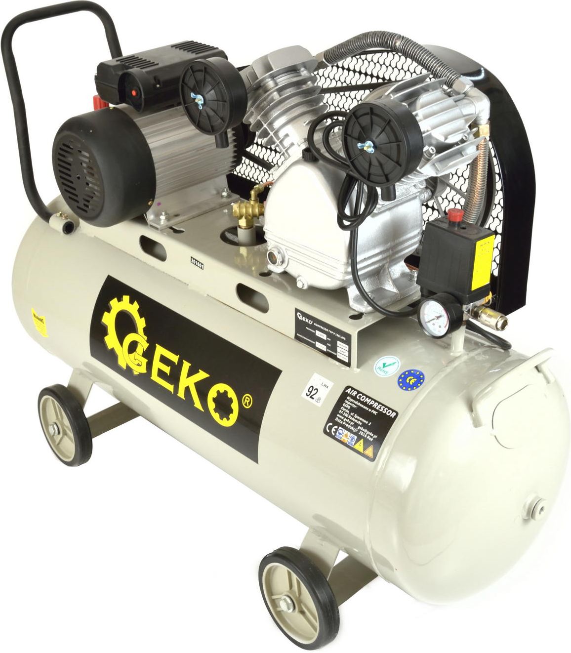 Sprężarka Geko 9bar 100L G80309