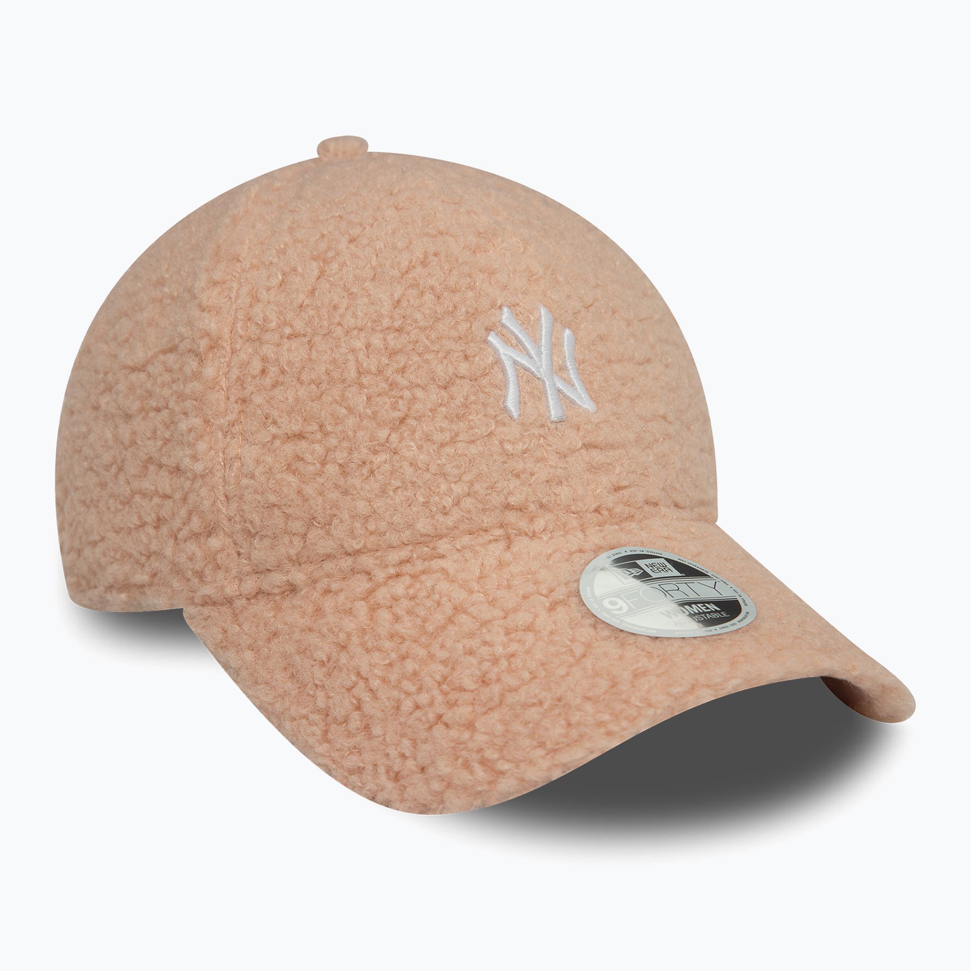 Czapka z daszkiem damska New Era Borg 9FORTY New York Yankees pastel pink WYSYŁKA W 24H 30 DNI NA ZWROT