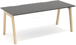 Biurko Balwoo BDP-4 Wuteh 180x80 nogi z dębu