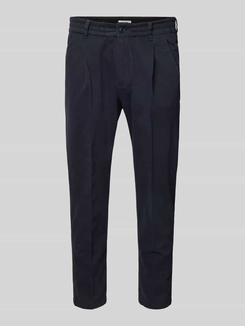 Spodnie materiałowe z elastycznym pasem