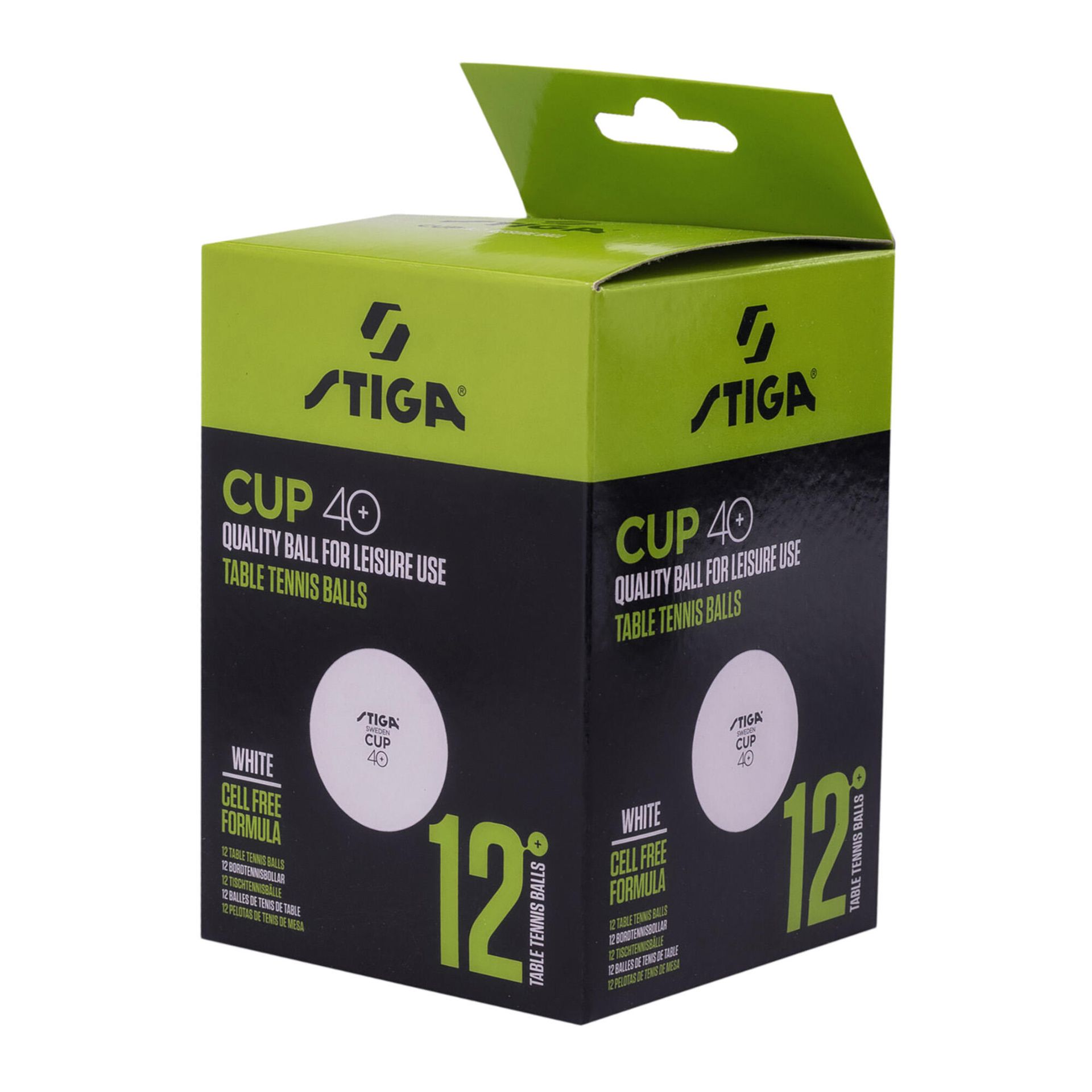 Piłeczka STIGA BALL CUP 12-PACK 1110-2510-12 – Biały