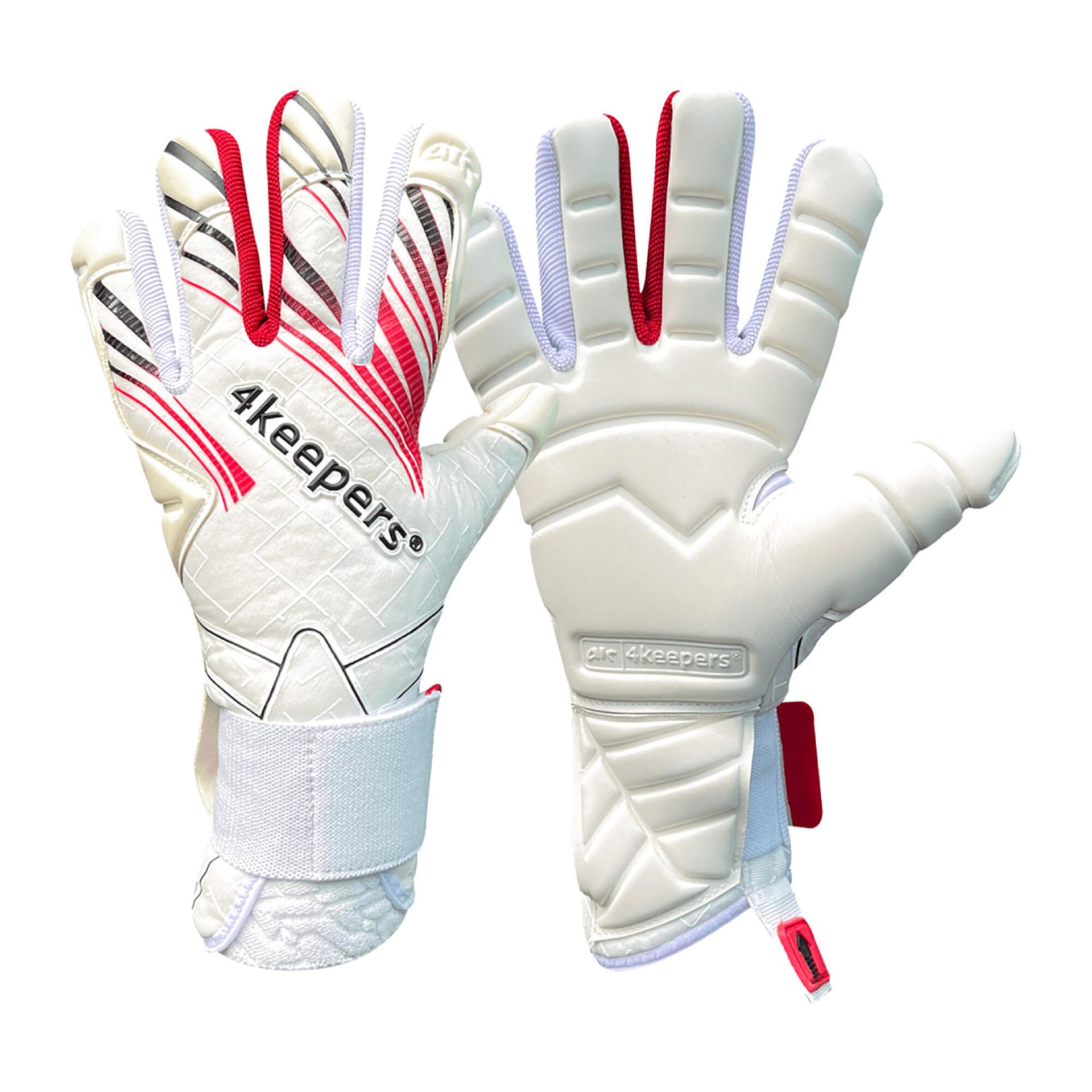 Rękawice bramkarskie 4keepers Soft Opal NC białe