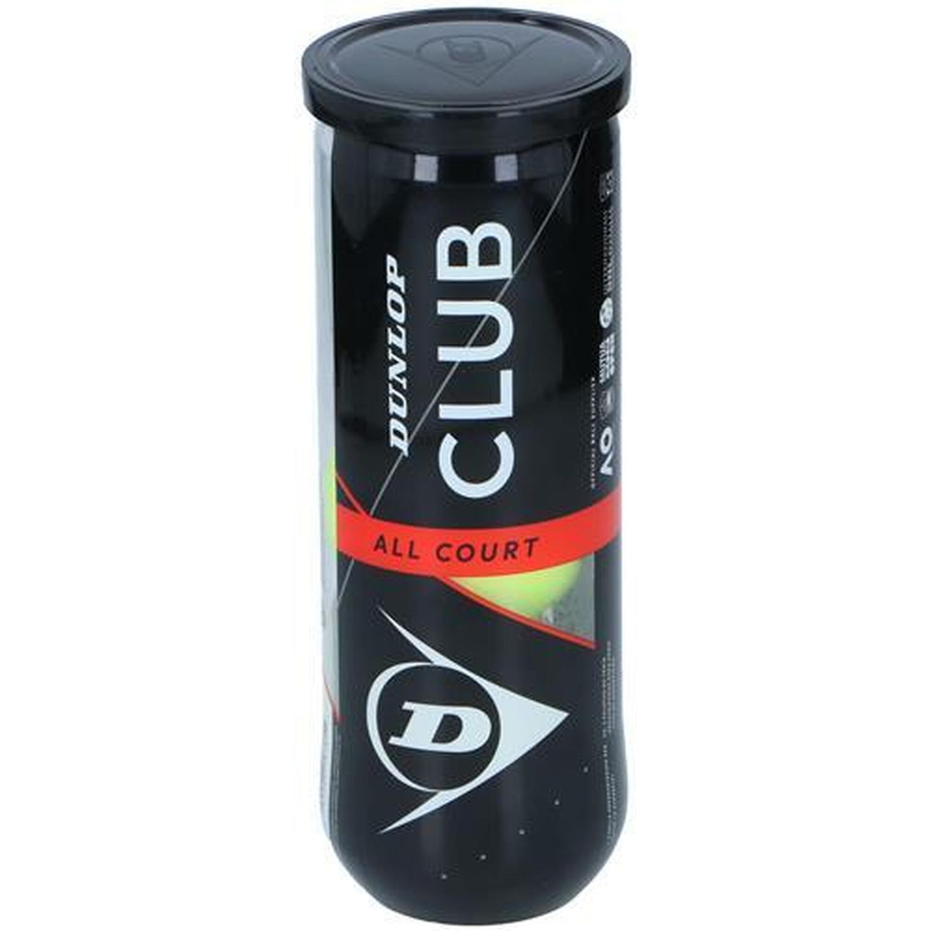 Piłki Tenis Ziemny Dunlop Club Kpl.3 Szt