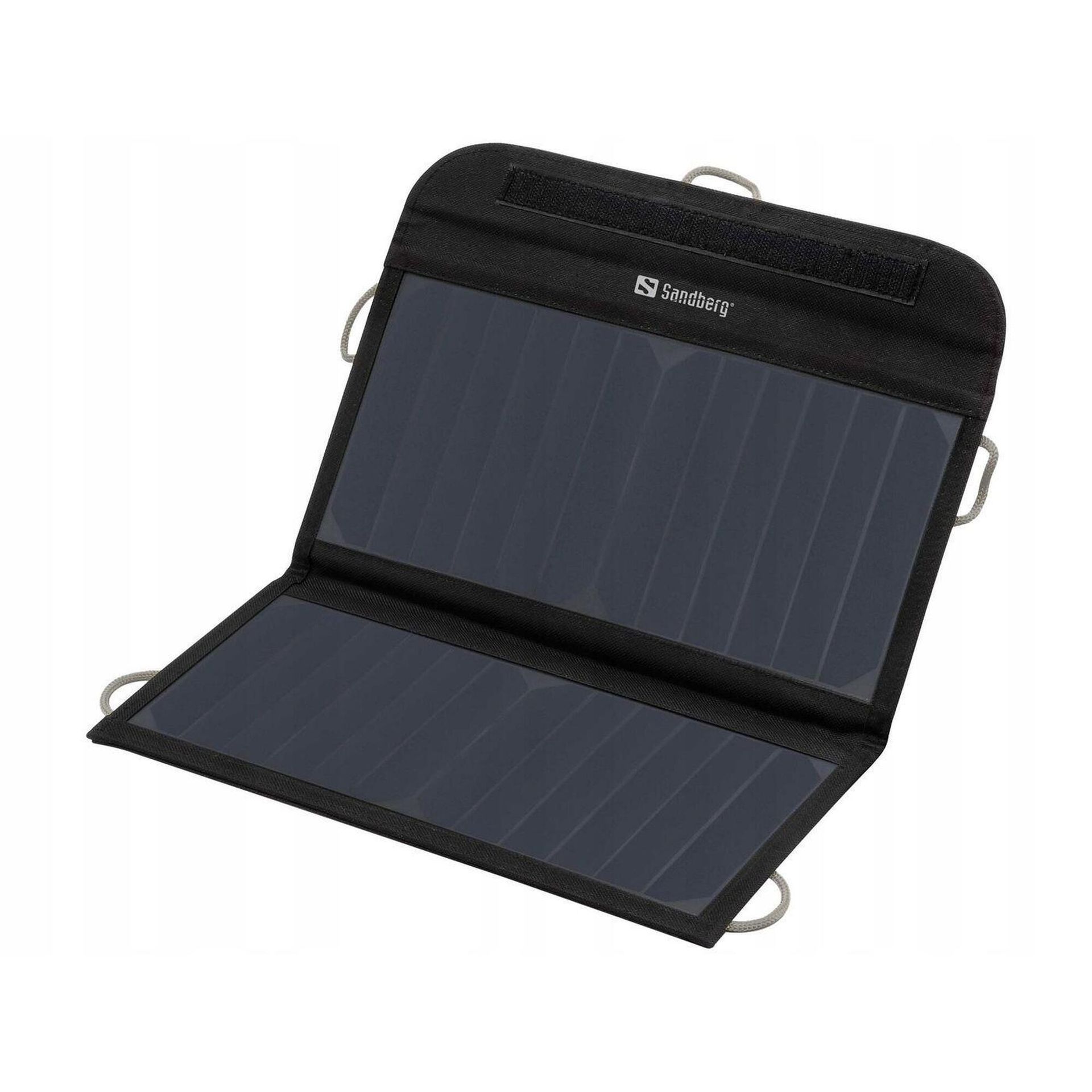 Sandberg Solar Charger 13W 2x USB ładowarka solarna czarna 420 40