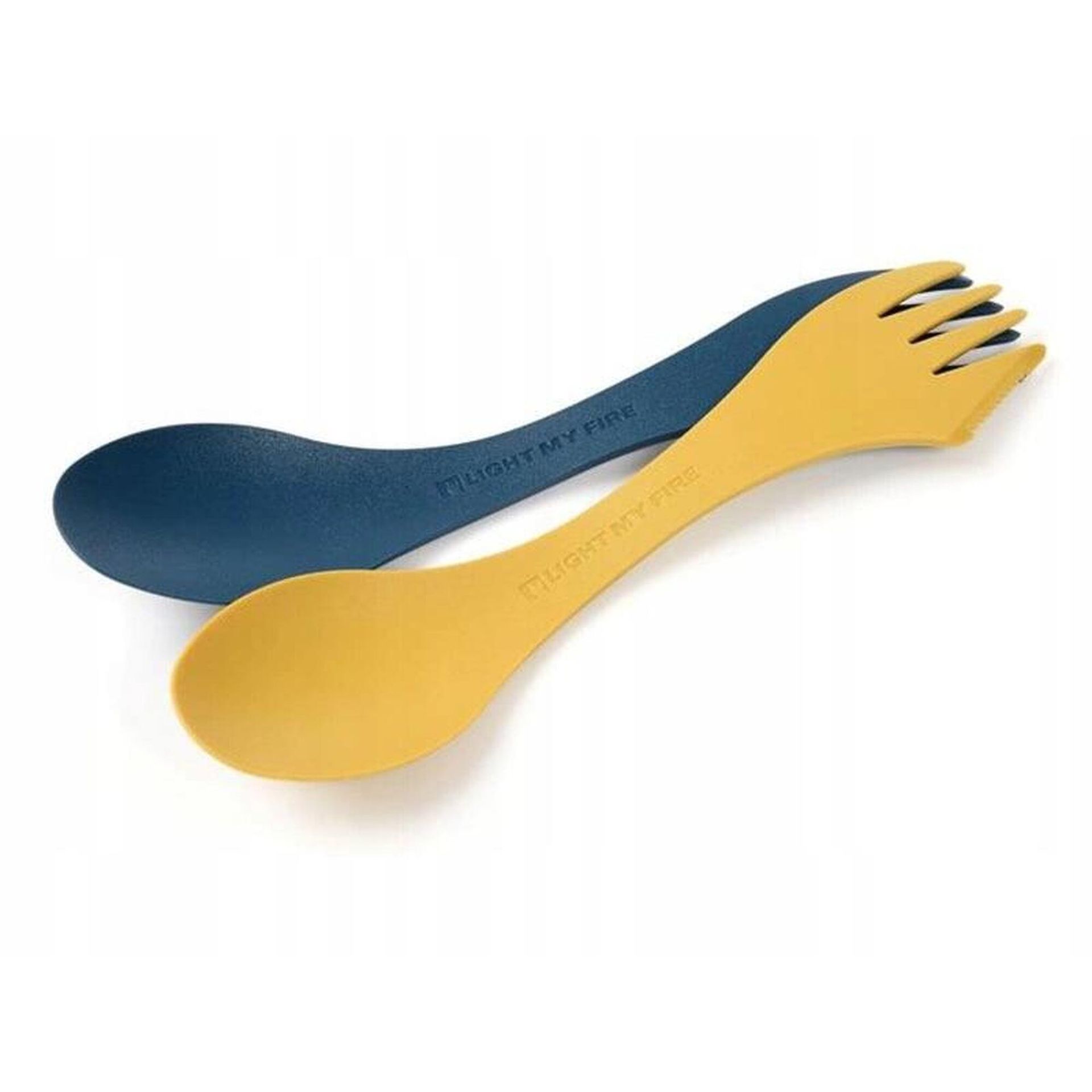 Light My Fire Niezbędnik Spork Original Bio niebiesko-zółty (2412411413) 2412411413