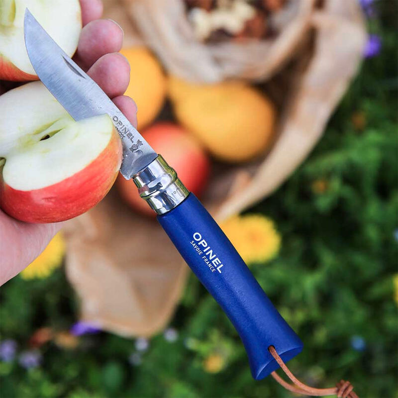 Opinel O002212 254491 TRADICIÓN COLORAMA, srebrny, nr 8