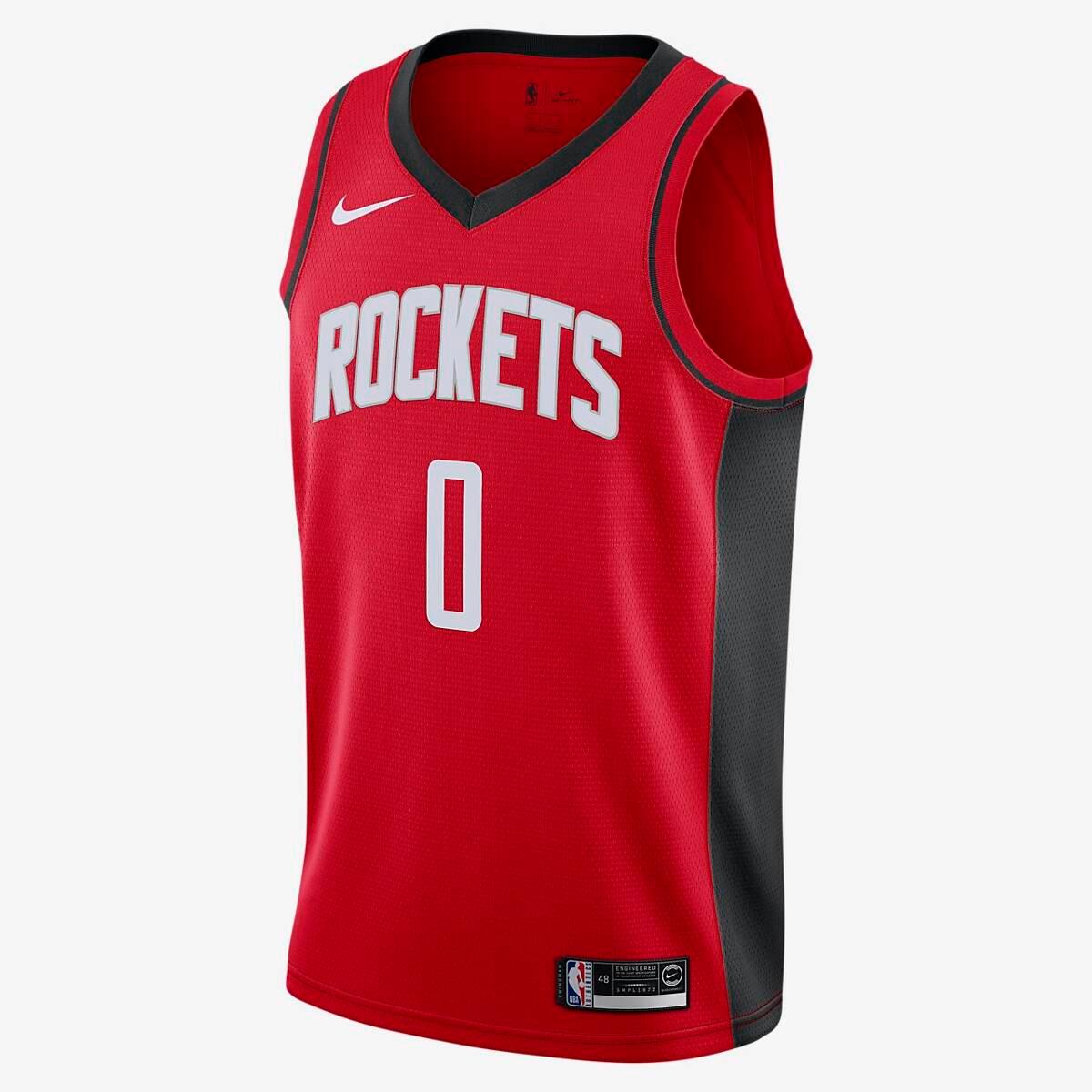 Koszulka Młodzieżowa Nike NBA Houston Rockets Westbrook Icon Edition - S
