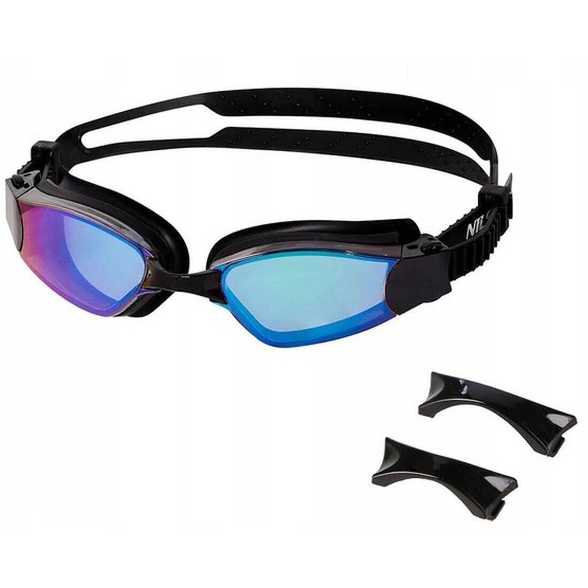 NQG660MAF FIOLETOWY RACING OKULARKI NILS AQUA