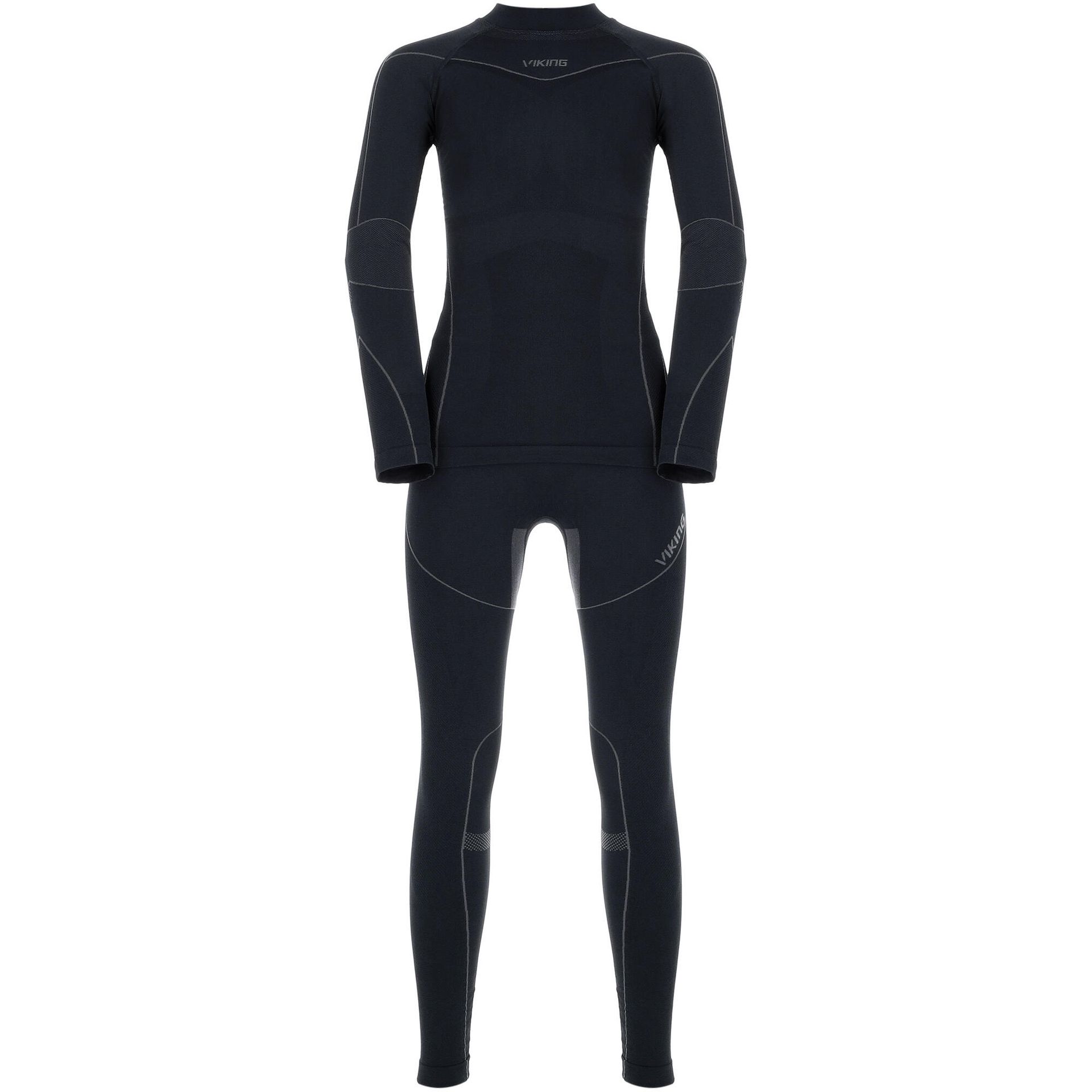 Komplet bielizny termoaktywnej Viking Fliper Kids Black 2024 152/164