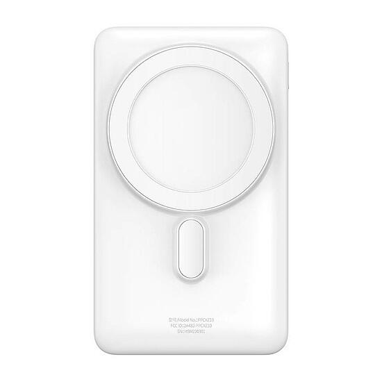Baseus Powerbank Magnetic 10000mAh 20W biały