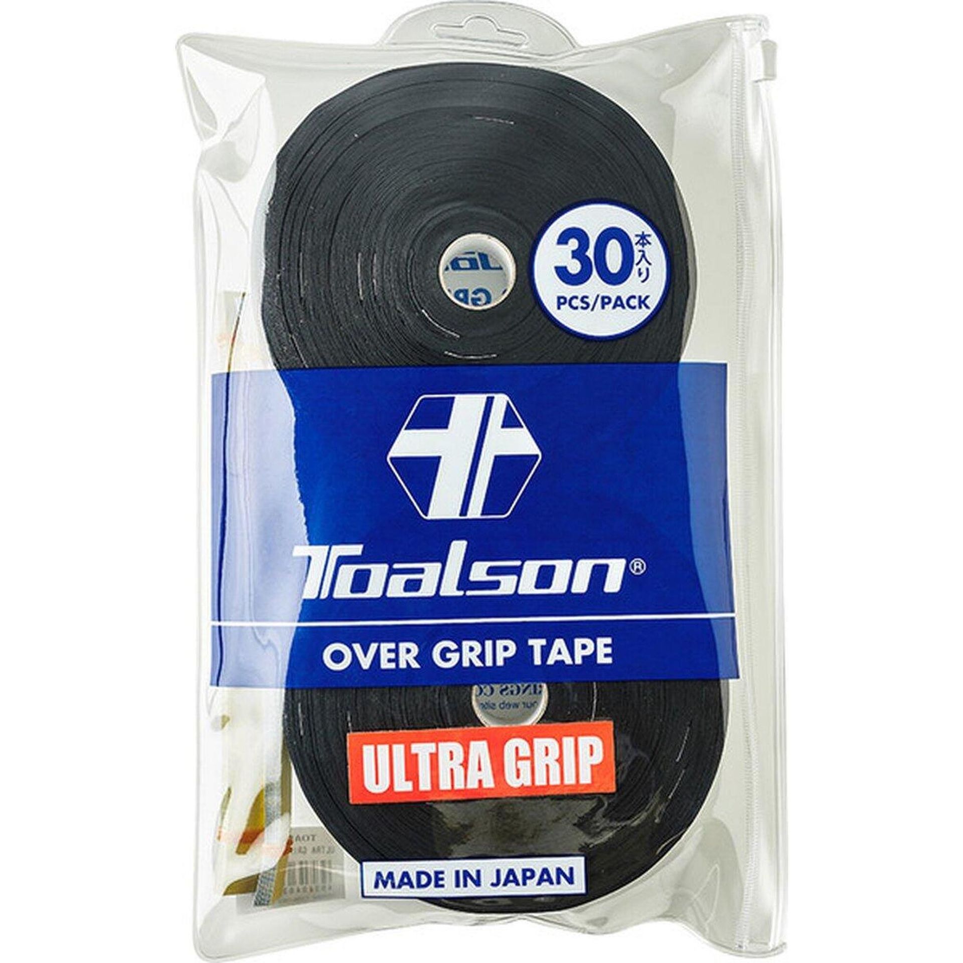 Toalson owijki tenisowe ULTRA GRIP x30szt Black 4931946335108