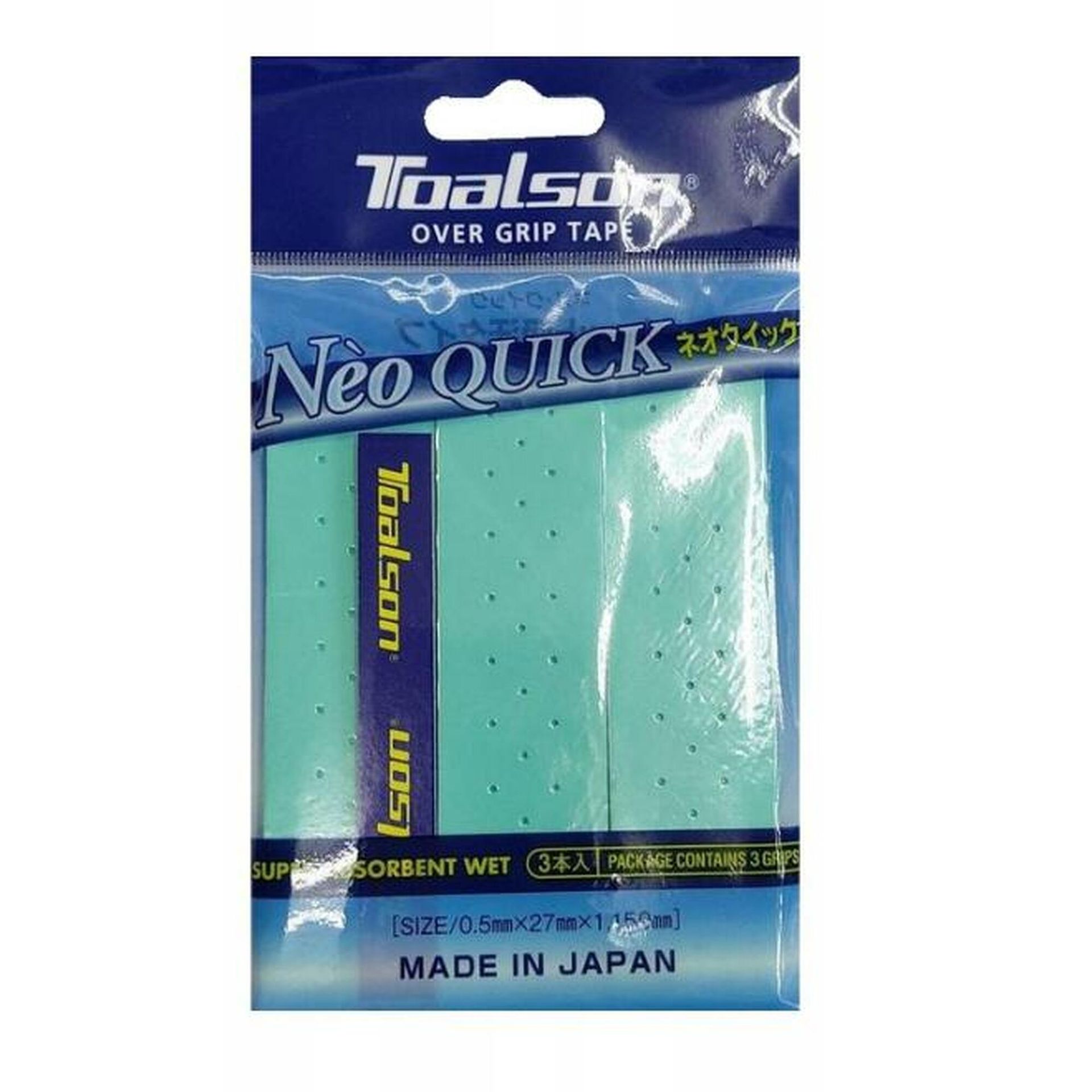 Toalson owijki tenisowe NEO QUICK GREEN 4931946329701