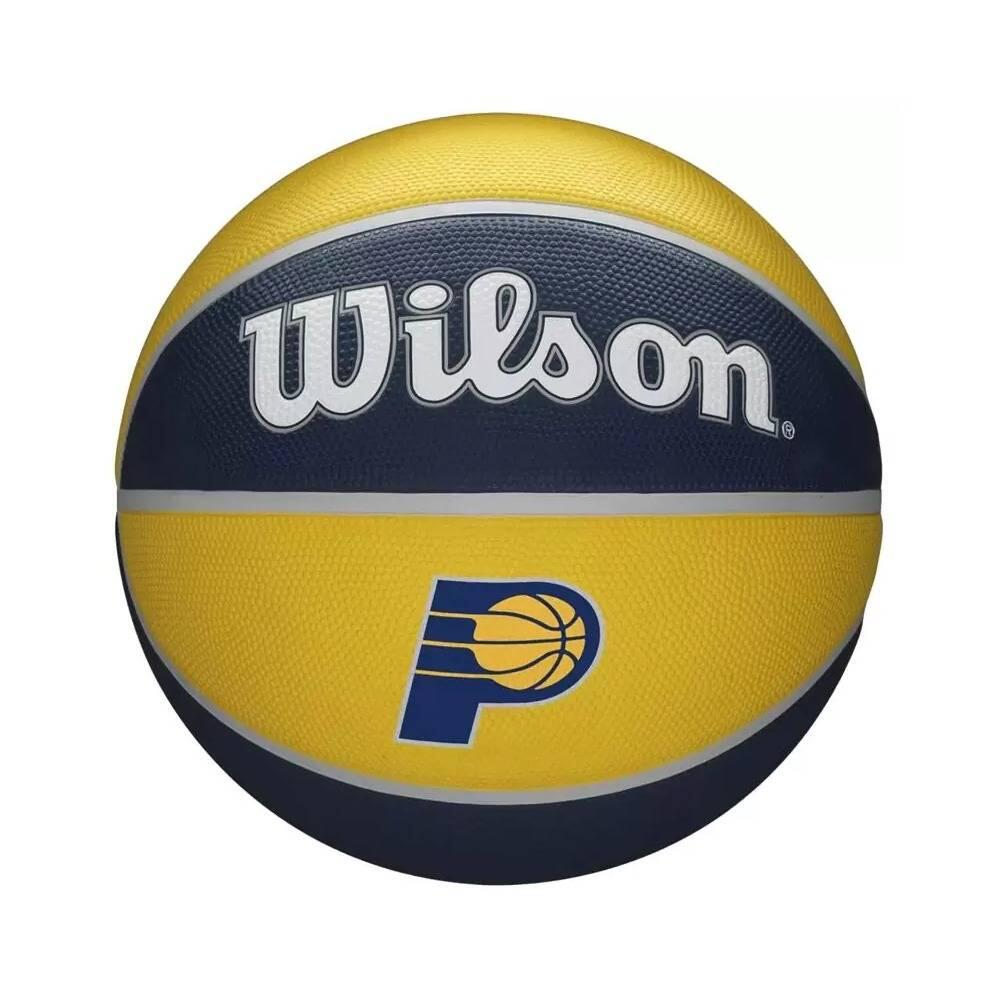 Piłka do koszykówki Wilson NBA Team Tribute Indiana Pacers blue rozmiar 7