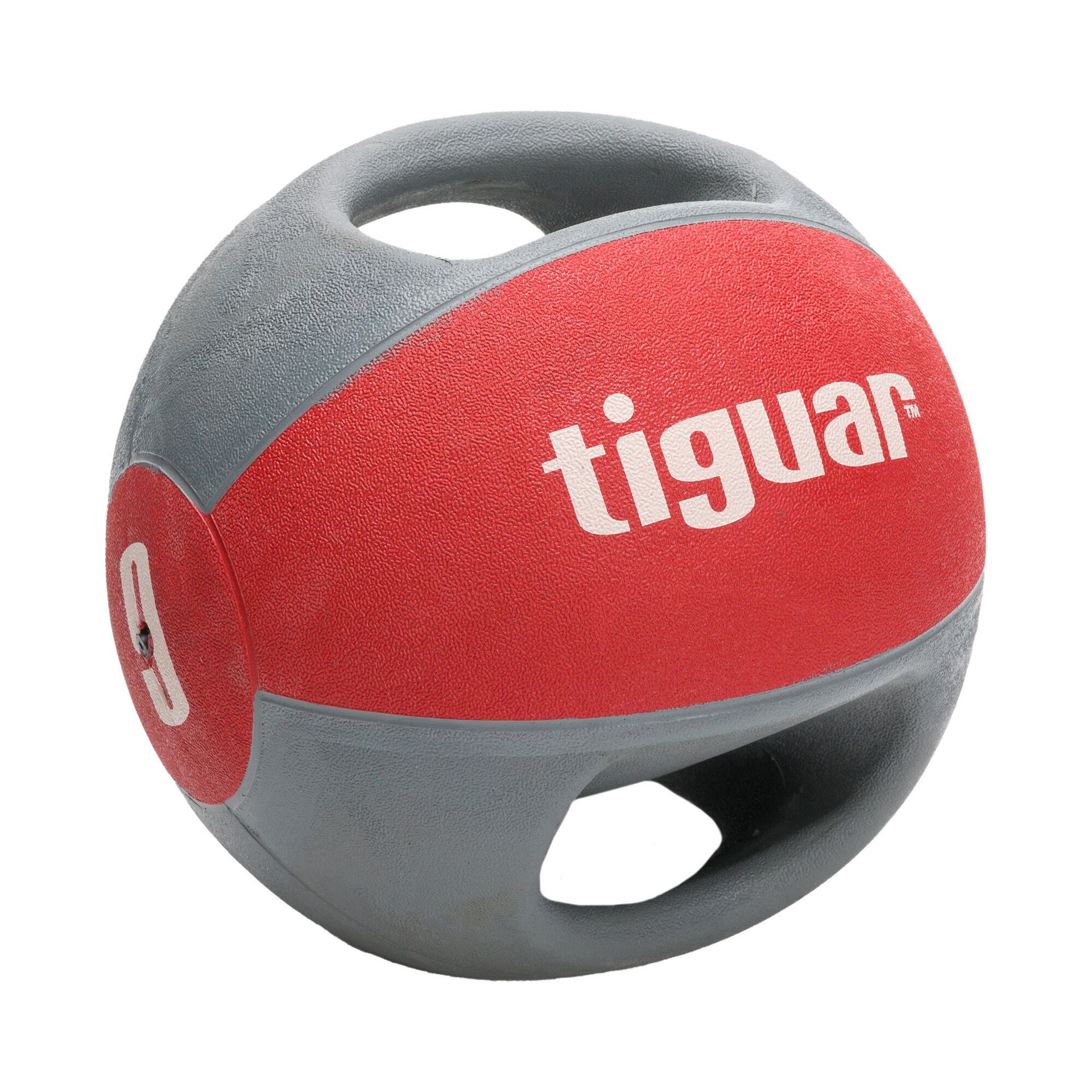 Tiguar Piłka lekarska z uchwytami, 9 kg