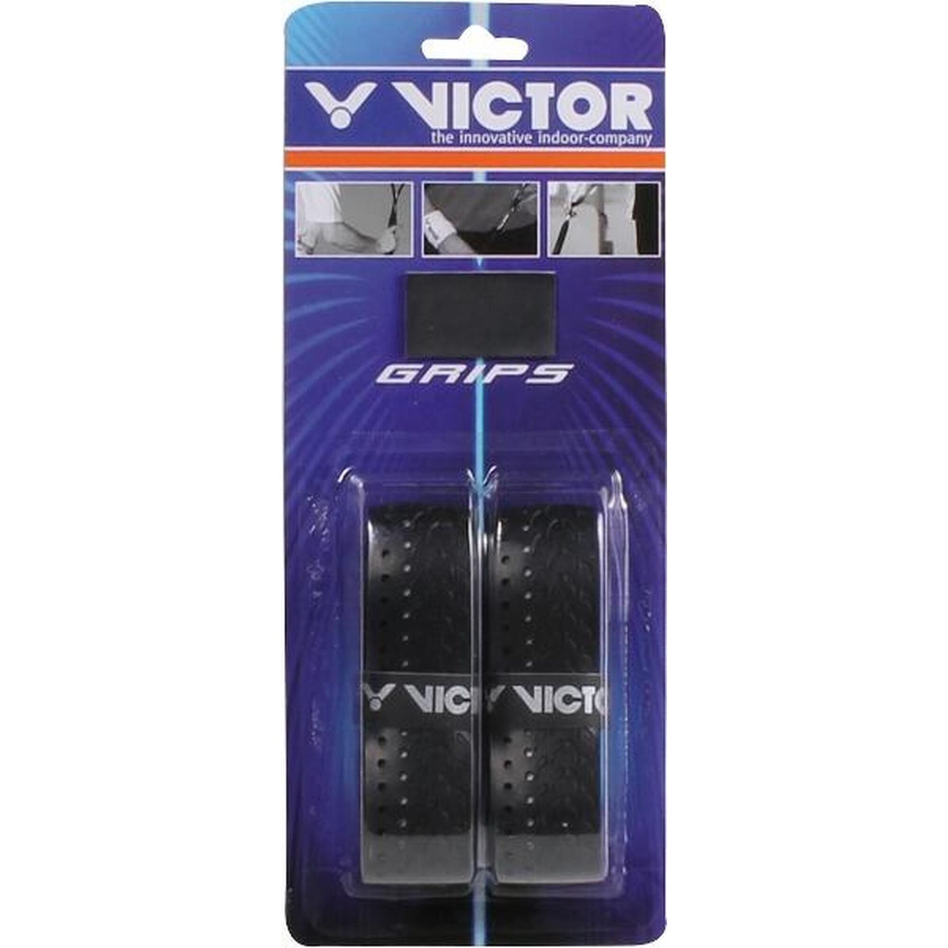 Victor Fishbone Grip owijka samoprzylepna do rakiet, 2-pak 713/0/1