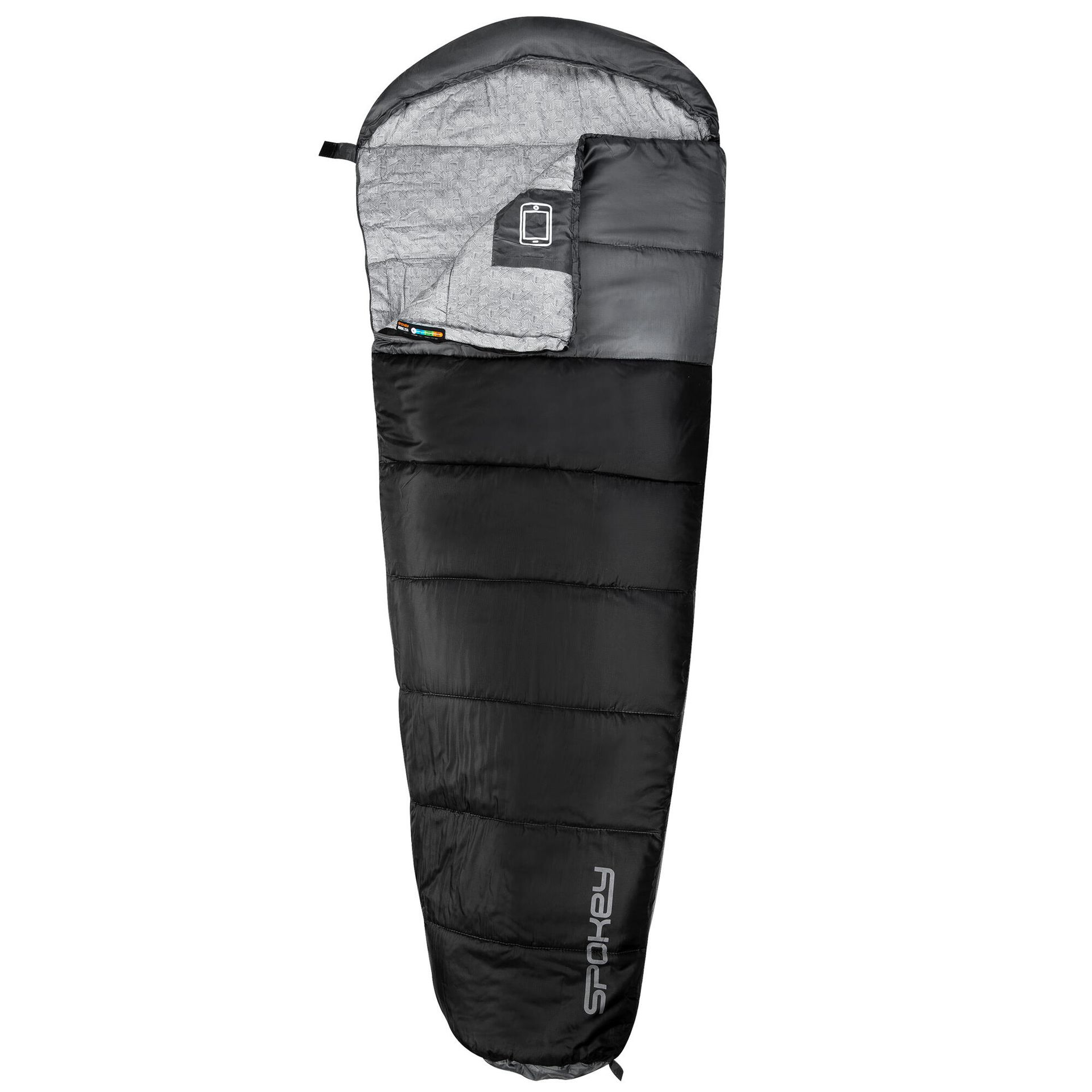 Spokey NORDIC 250 928463 Śpiwór mumia BK 928463-0