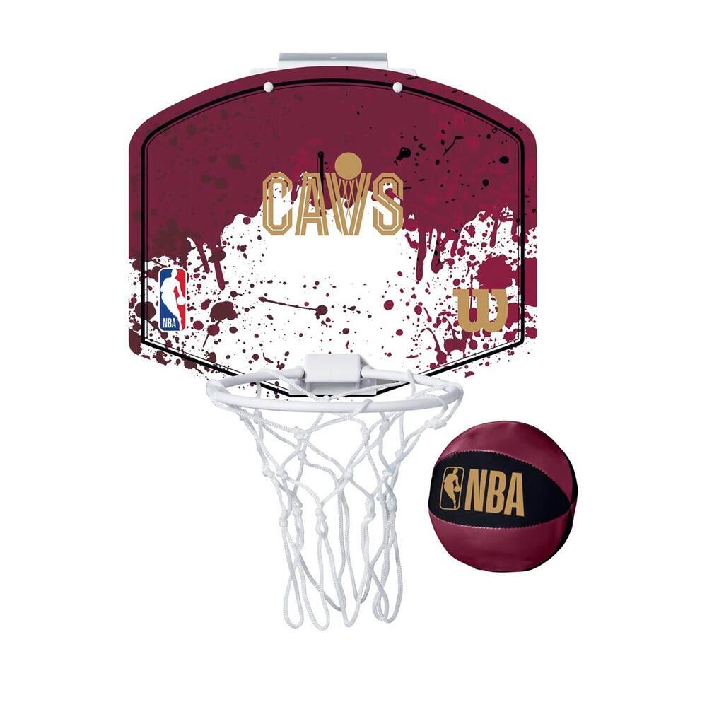 Mini tablica do koszykówki Wilson NBA Team Mini Hoop Cleveland Cavaliers - WZ6010101