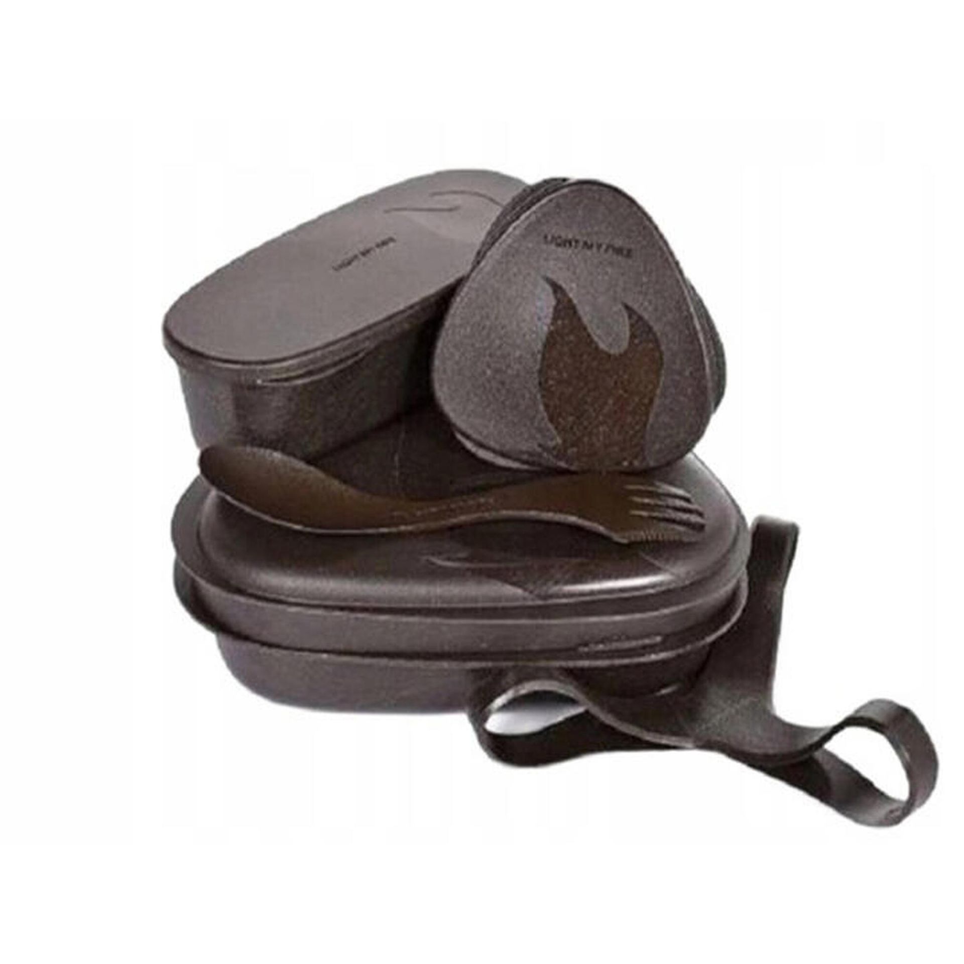 Zestaw turystyczny Light My Fire LunchKit BIO - cocoa