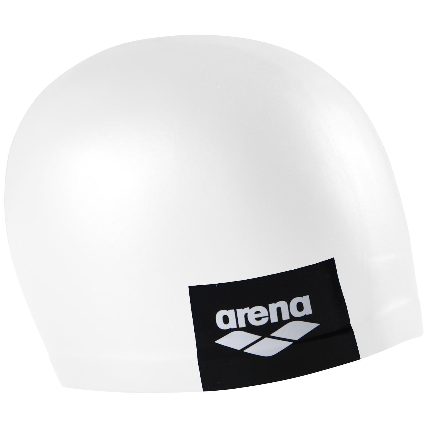 Arena Logo Moulded Czepek pływacki, white 2021 Czepki pływackie 1912-200-0