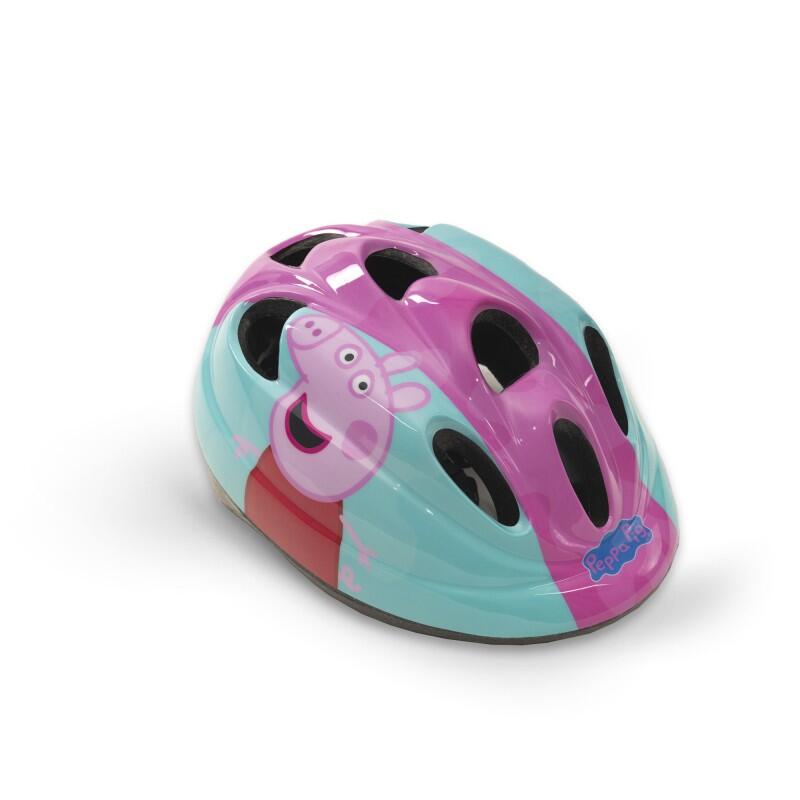 Kask dziecięcy Świnka Peppa różowy