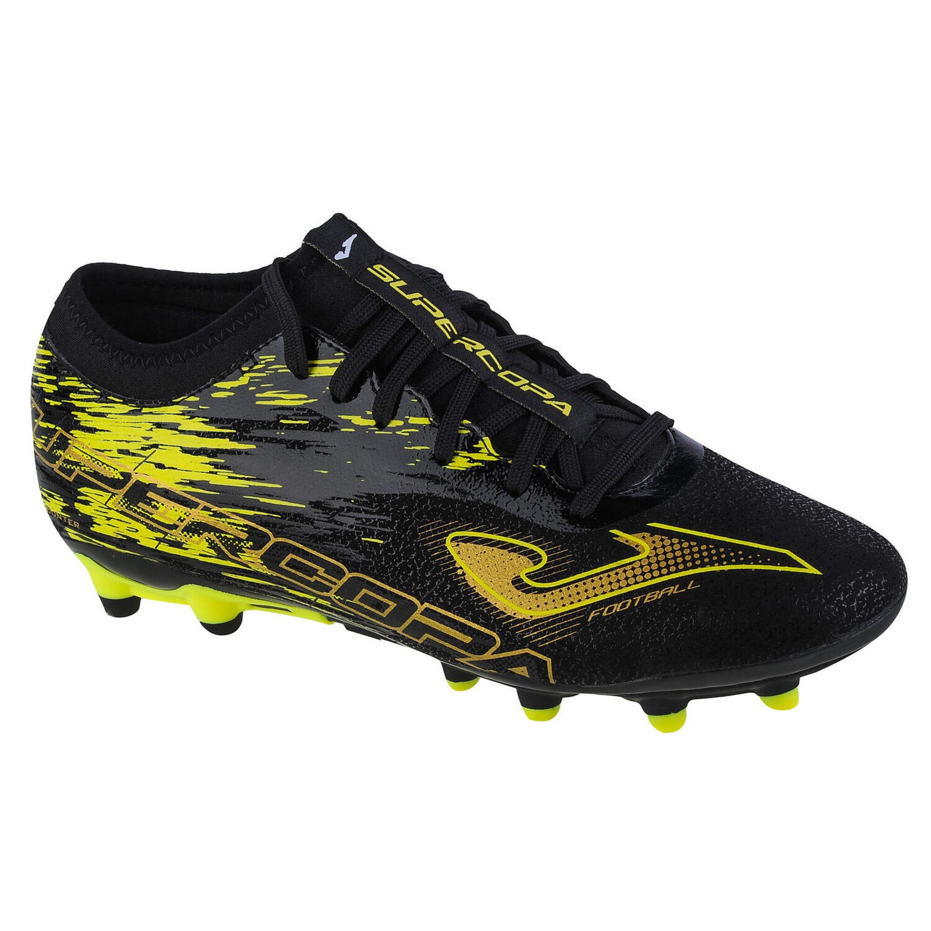 Joma Super Copa 2301 FG SUPW2301FG, Męskie, buty piłkarskie - korki, Czarne