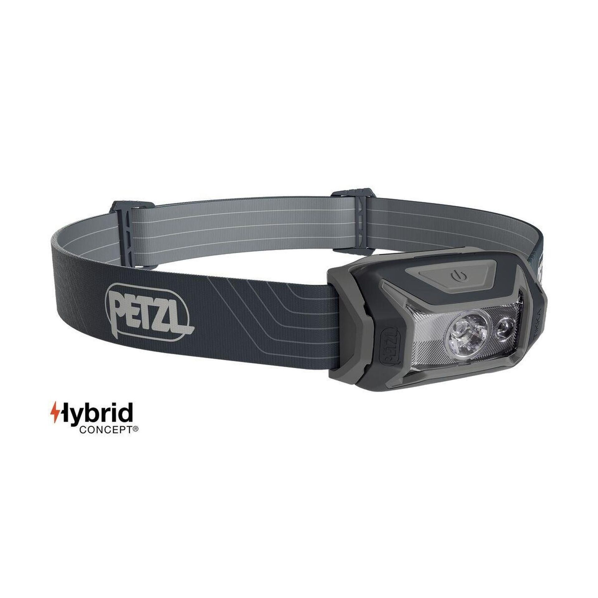 Latarka czołowa Petzl Tikka 2022 - Gray - 350 lumenów (E061AA00)