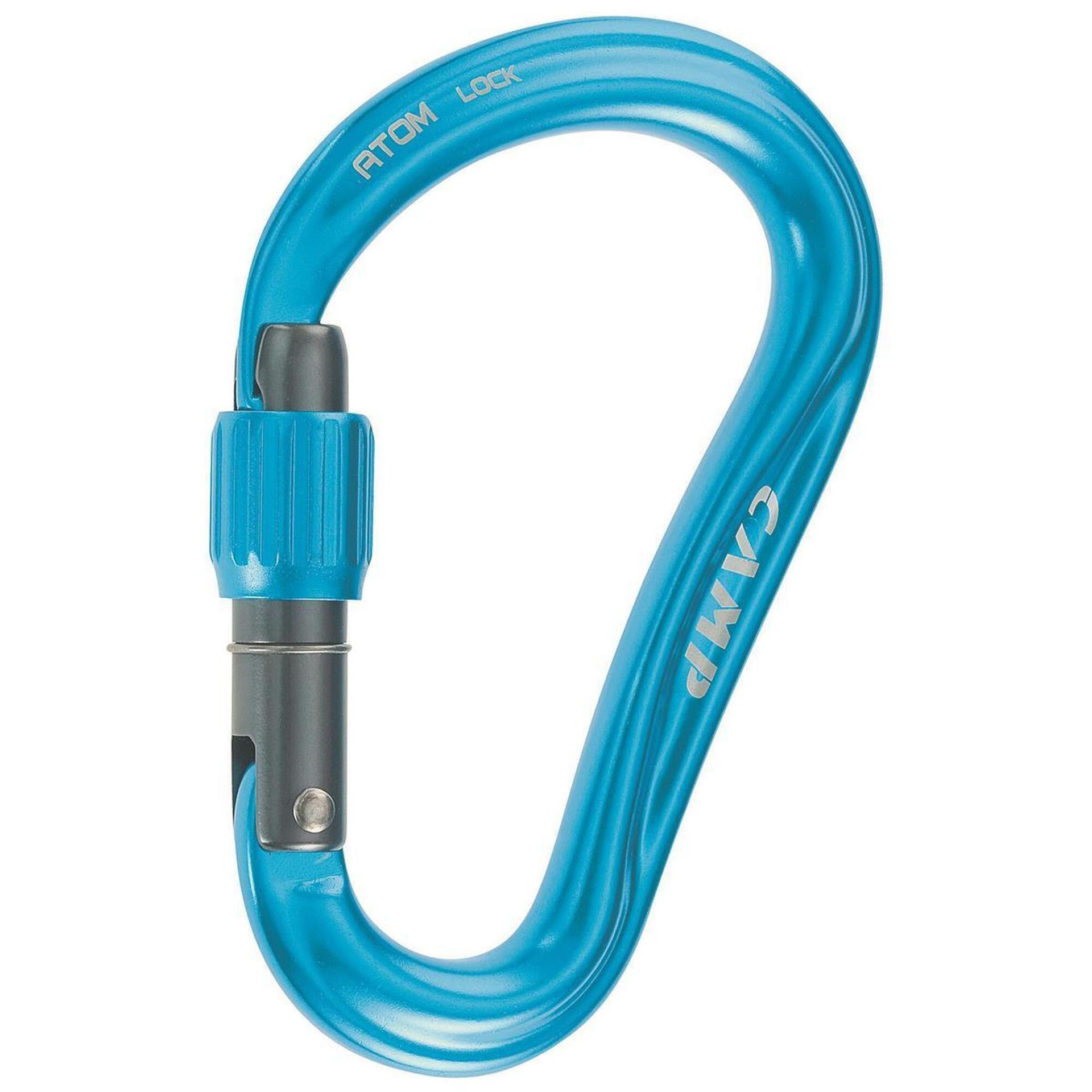 Camp Atom Lock Karabinek, blue 2020 Karabinki zakręcane 292101