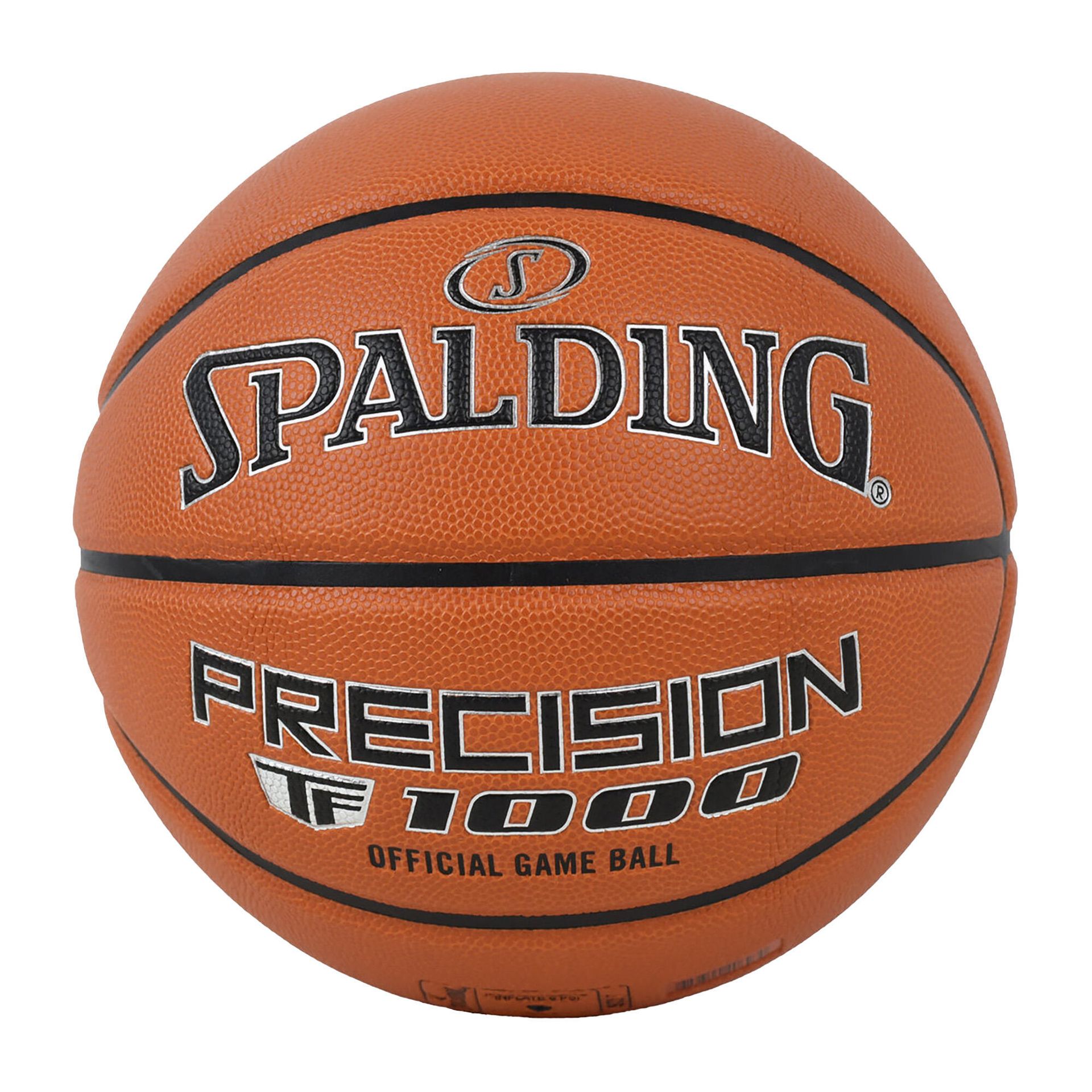 Piłka do koszykówki Spalding TF-1000 Precision Logo FIBA pomarańczowa rozmiar 7