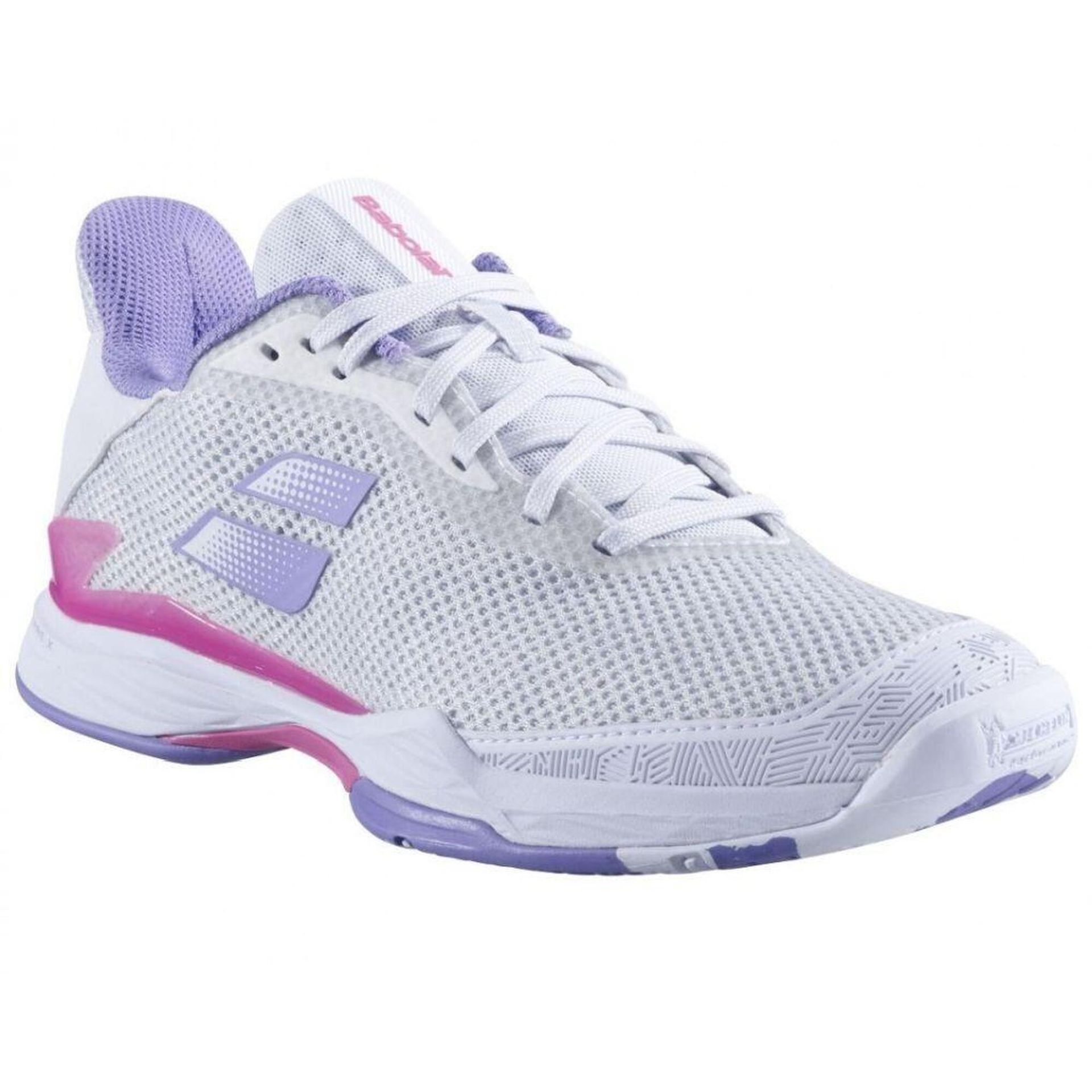 Buty do tenisa damskie Babolat Jet Tere AC white/lavender