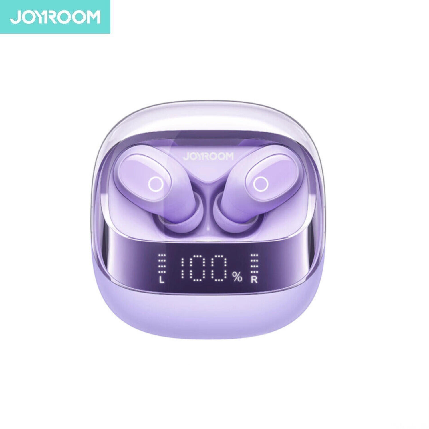 Joyroom Jdots JR-DB2 Dokanałowe Bluetooth 5.3 Fioletowe