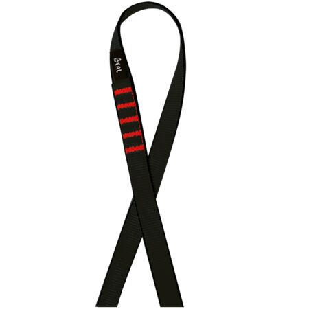 Beal Pętla z Taśmy Płaskiej 30cm 18mm Black 22kN