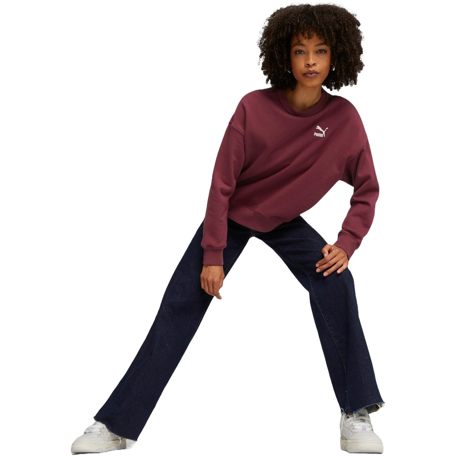 Bluza Puma Classics Oversized Crew, Kobiety