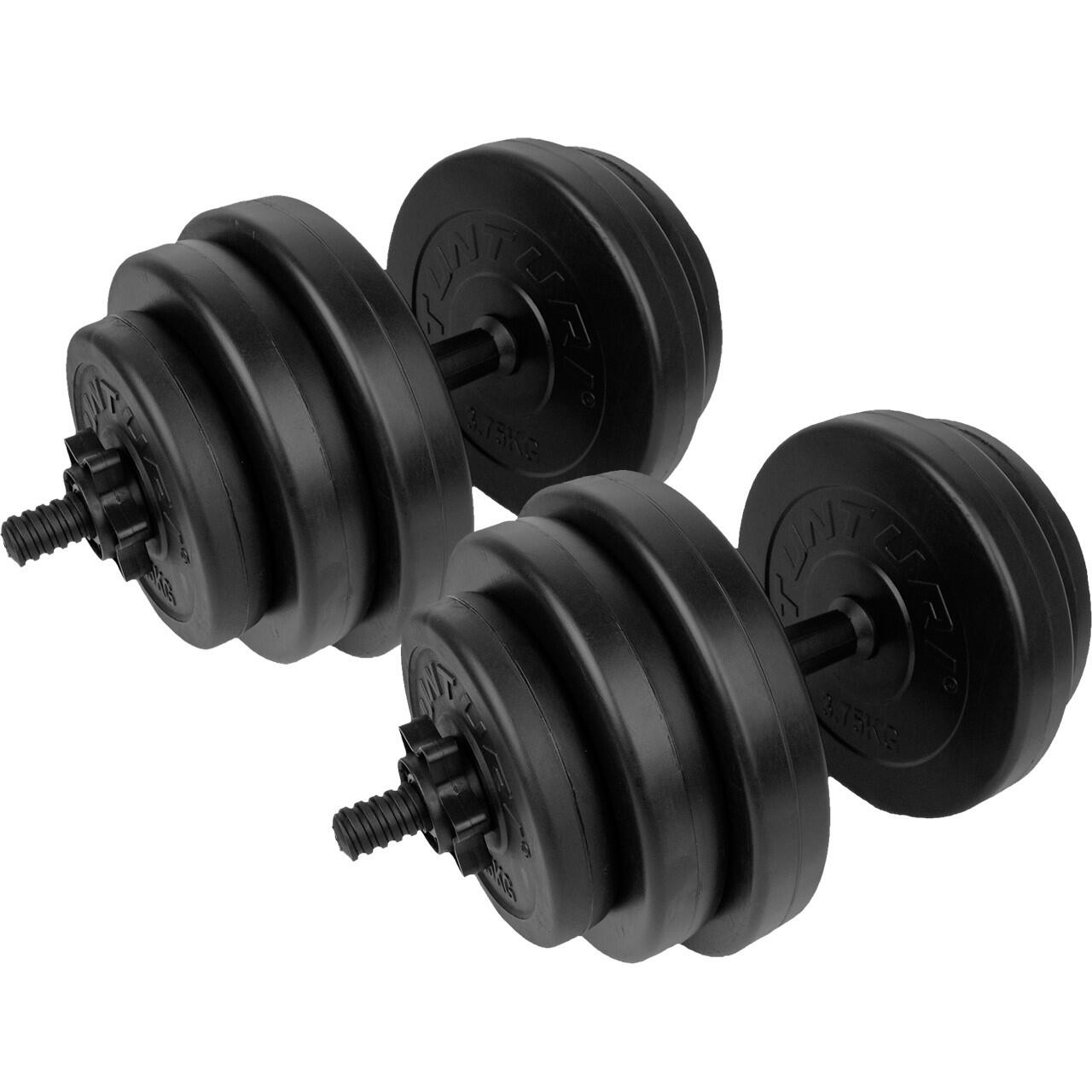 Tunturi Zestaw hantli vinylowych Tunturi - 28 kg