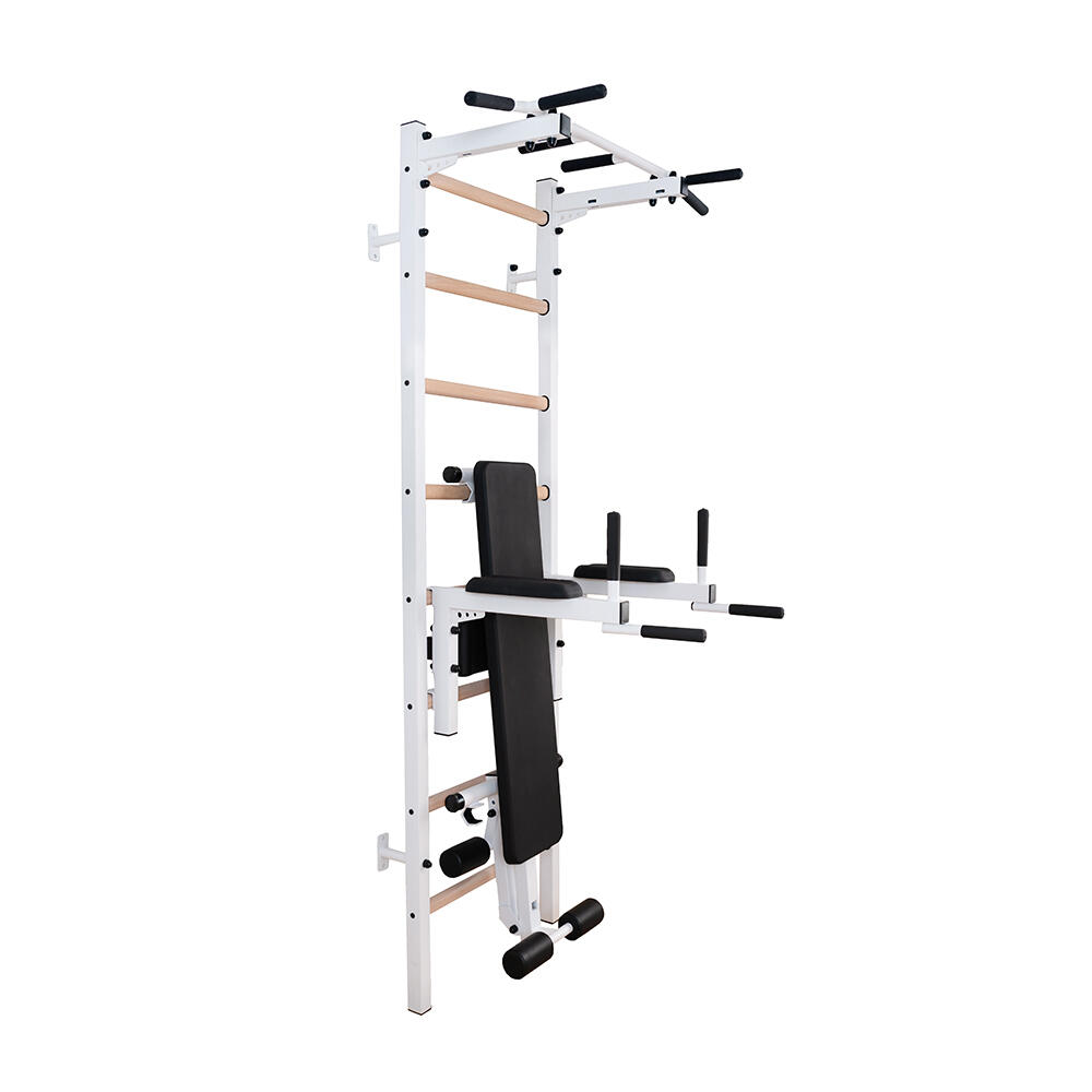 Drabinka gimnastyczna BenchK 223W white matte/oak WYSYŁKA W 24H 30 DNI NA ZWROT