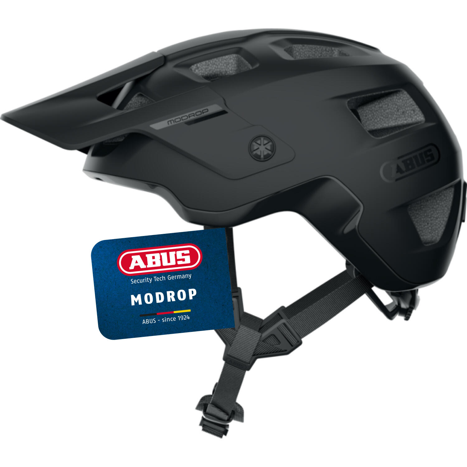 ABUS MoDrop Helmet, czarny S | 51-55cm 2022 Kaski MTB