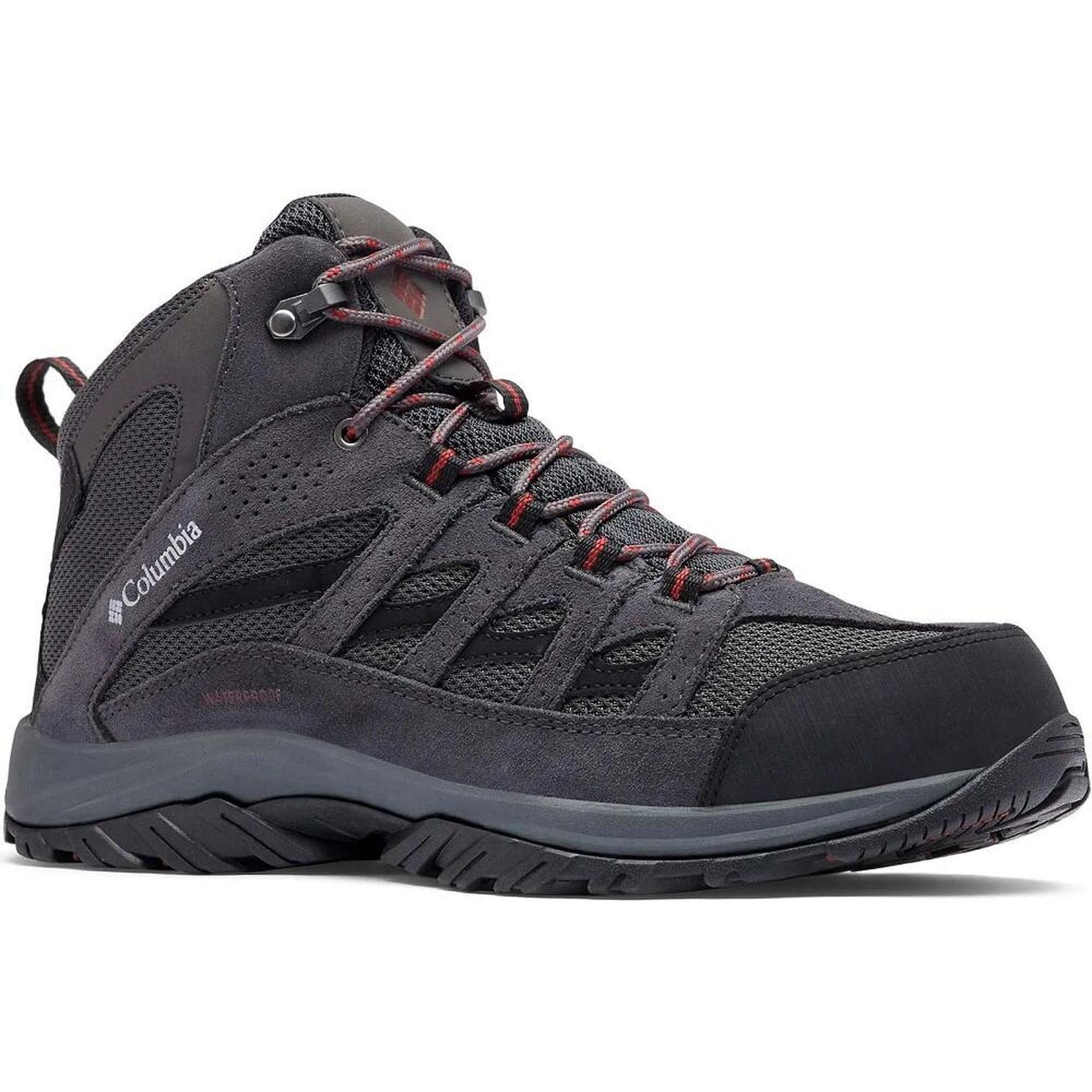 Buty trekkingowe męskie Columbia Crestwood Mid Waterproof 2100641089 42 (9US) Ciemnoszare (195981558692)