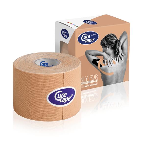 Cure Tape CLASSIC kinesiotaping Beżowy 5cm x 5m