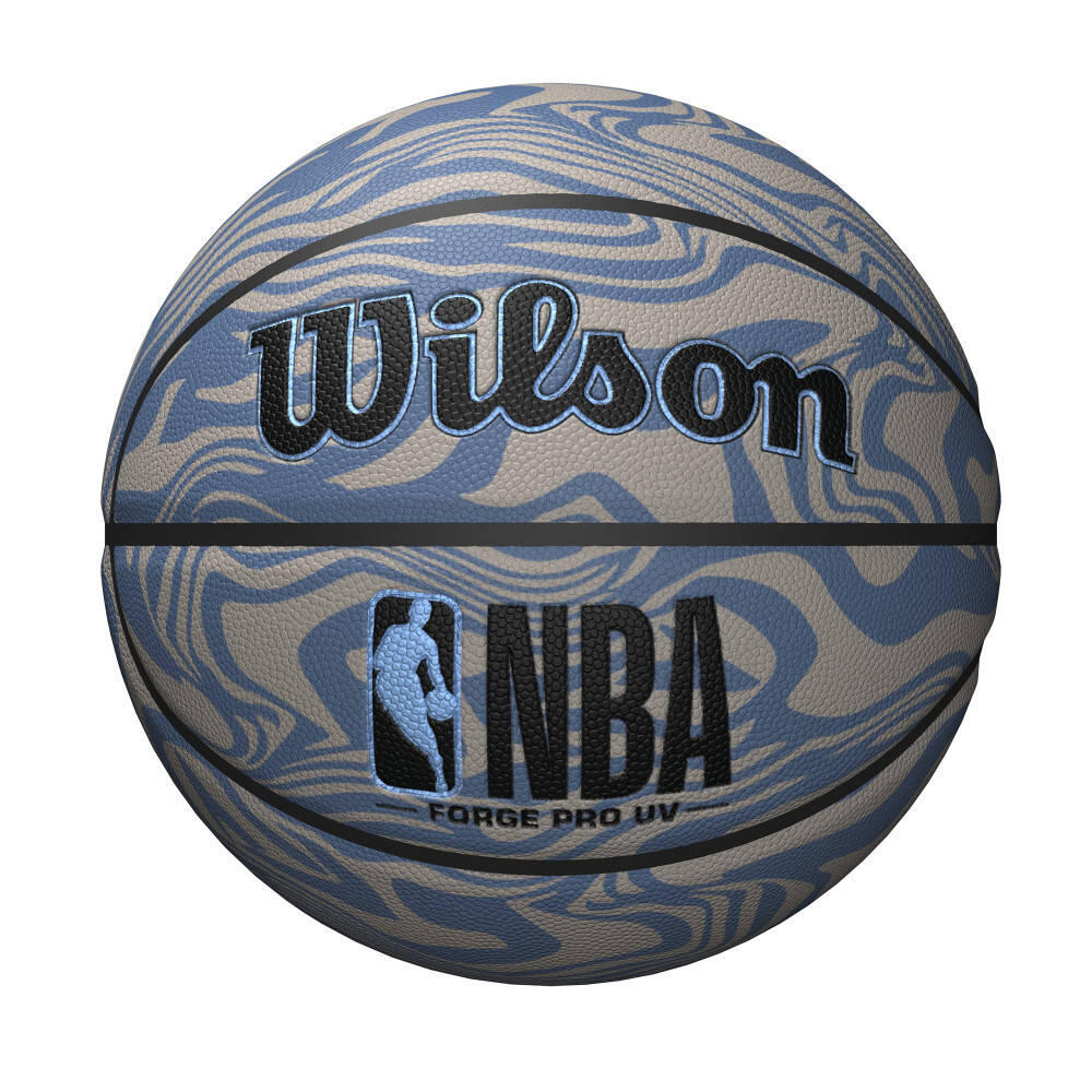 Wilson Nba Forge Pro Uv Ball Wz2010801Xb, Unisex, Piłki Do Koszykówki, Szare