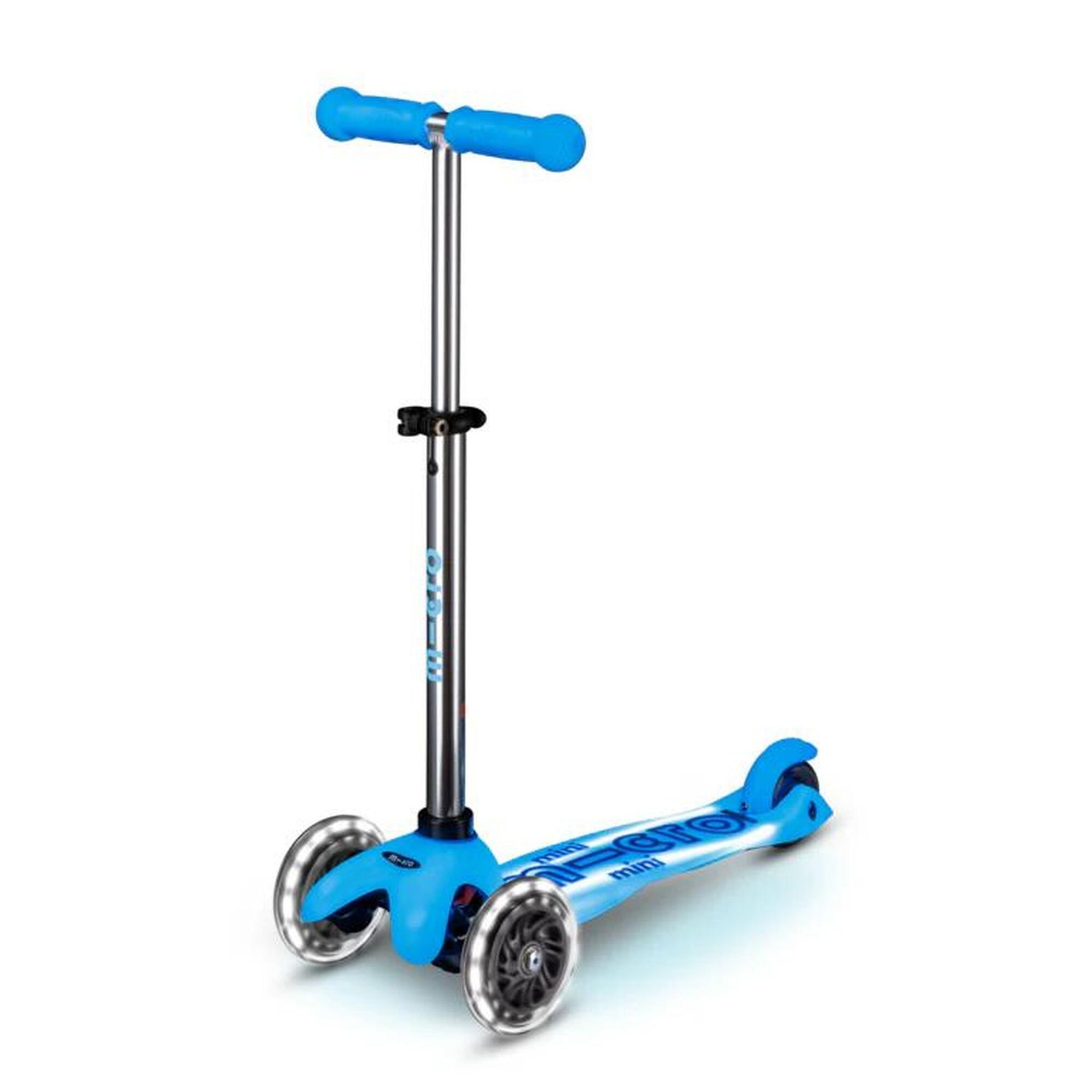 Hulajnoga Mini Micro Deluxe Glow LED Plus Arctic Blue