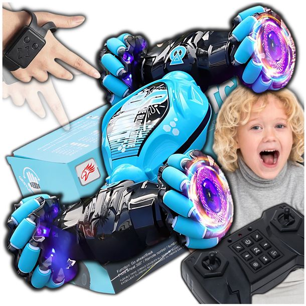 Samochód Zdalnie Sterowany Gestami Ręki Auto Twister Pilot Zabawki Prezent