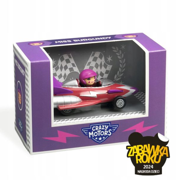 Autko Crazy Motors - Miss Burgundy Dj05483