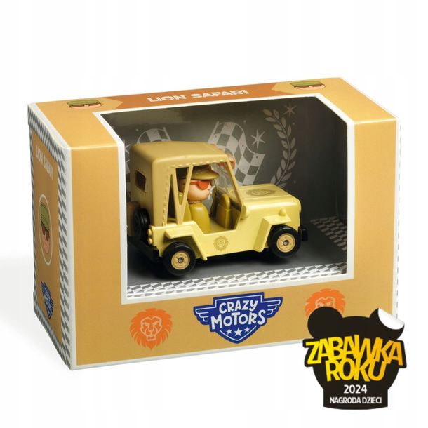 Autko Crazy Motors - Lion Safari Dj05480