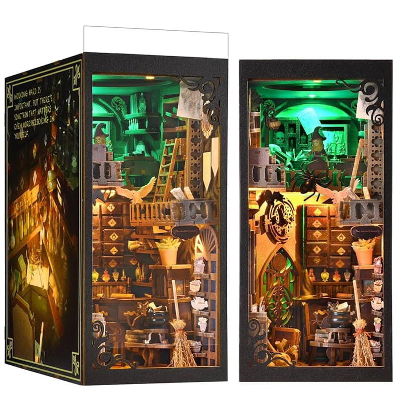 Miniaturowy domek Book Nook - Akademia magii* - Aslowsnail
