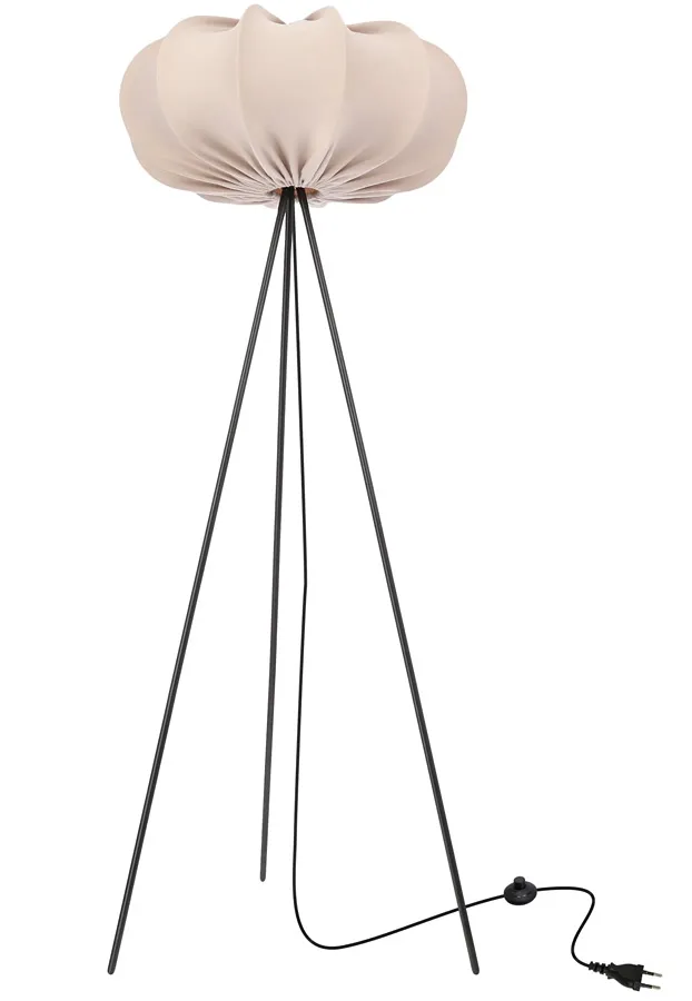 Lampa podłogowa trójnóg w kolorze frappe - D201 K7-P70