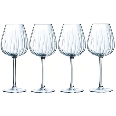 Zestaw kieliszków CRISTAL D'ARQUES Swirly 470 ml (4 sztuki)
