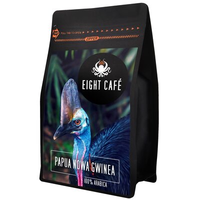 Kawa ziarnista EIGHT CAFE Arabica Papua Nowa Gwinea 1 kg (Rzemieślnicza)
